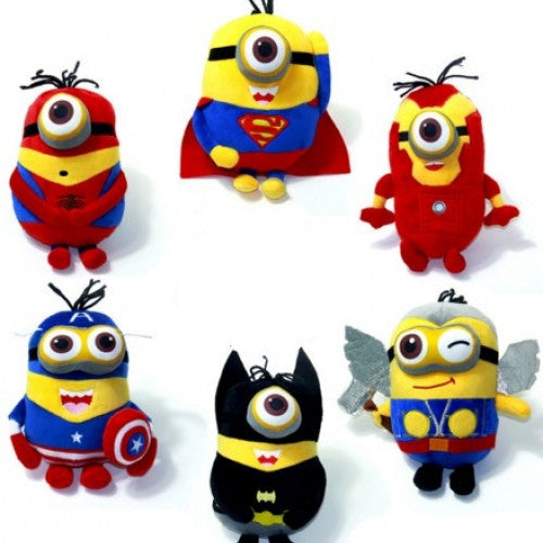 Super Hero Minion Plush Doll Toys